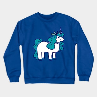 Blue Unicorn Crewneck Sweatshirt
